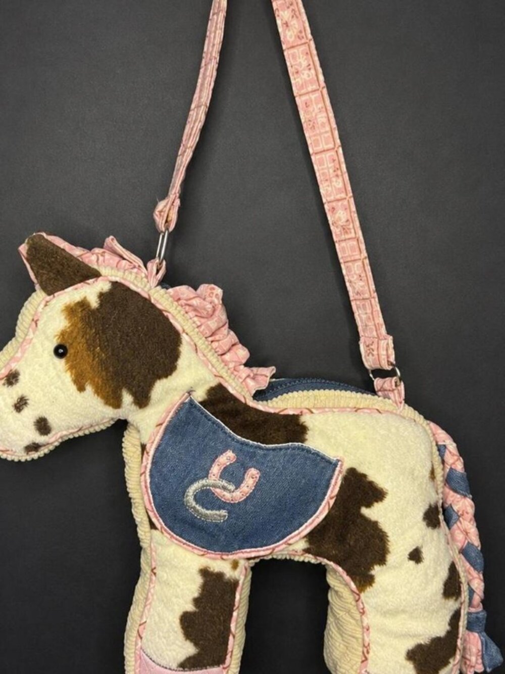 Sassy Pet Saks Douglas Horse Purse Y2K Western...